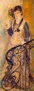 Pierre-Auguste Renoir Femme sur un escalier Spain oil painting artist